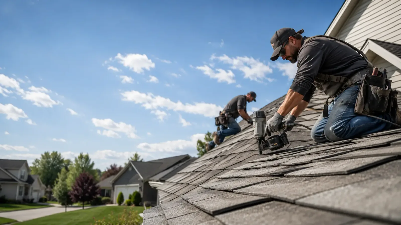 Storm Damage Roof Repair in Wyoming near me